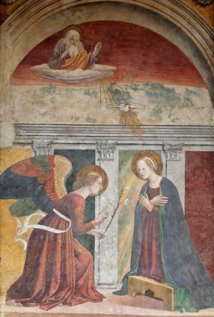 Annunciation_Melozzo_da_Forli_Pantheon