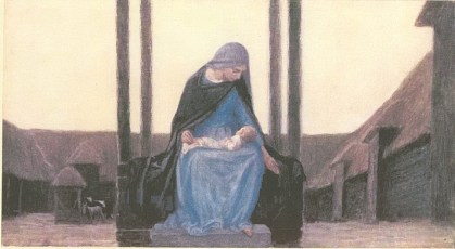 But Mary kept all these thingg, and pondered them in er heart