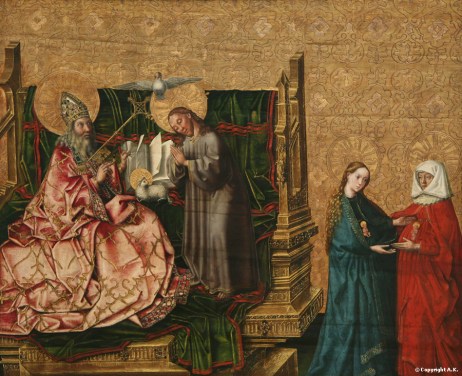 Konrad Witz Trinity and Visitation